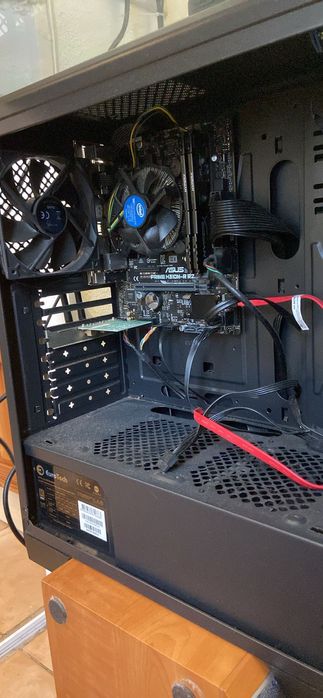 Kit i3 9100f + 16gb hyperX +fonte 80 plus+ torre