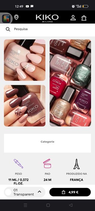 Vernizes da kiko