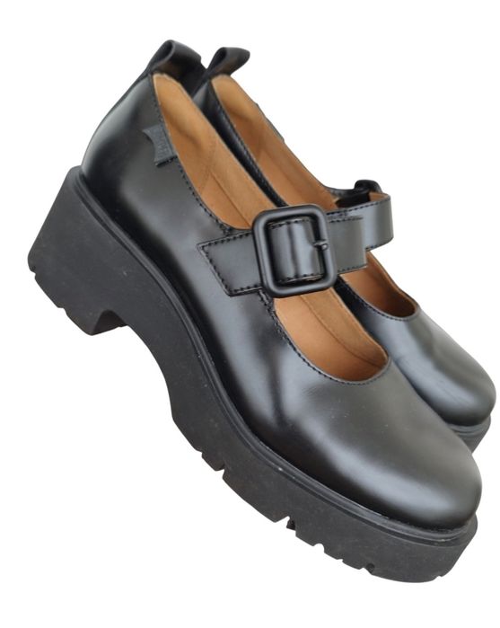 Шкіряні туфлі camper milah мері джейн на платформі 39 р