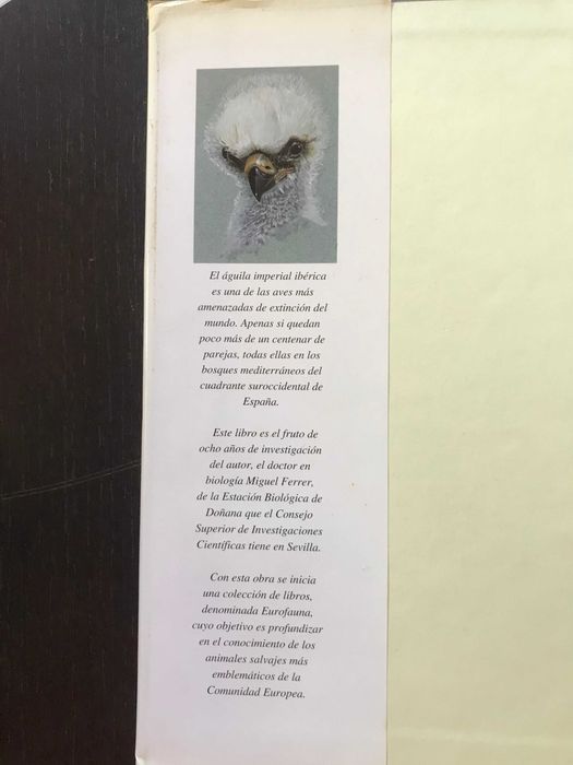 El Águla Imperial - A Águia Imperial de Miguel Ferrer, Eurofauna 1, 1993