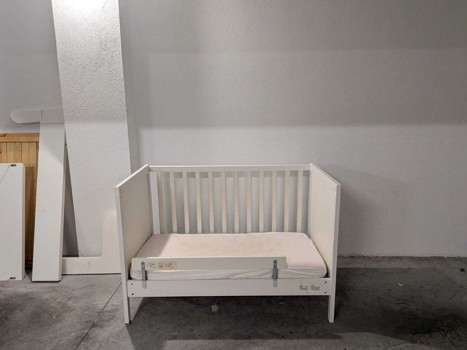 Berço Ikea Bebé até 3 anos | Colchão Ikea incluído