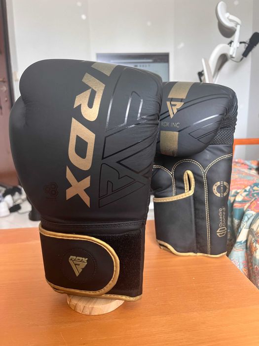 RDX Luvas de boxe Muay Thai treino, Boxing Gloves Sparring Kickboxing saco luvas de boxe MMA Fight Training, homens mulheres, 12oz