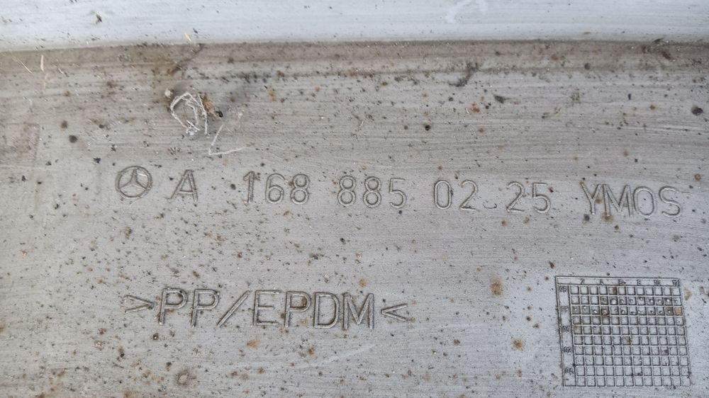 Parachoques Mercedes classe A w168 para choques 1998