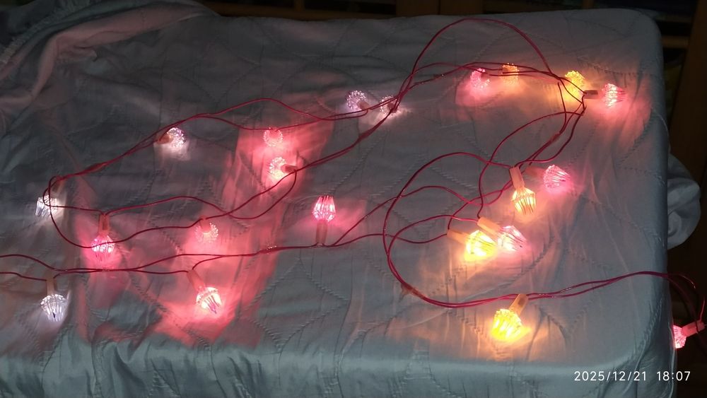 Ёлочная гирлянда Спектр - СССР