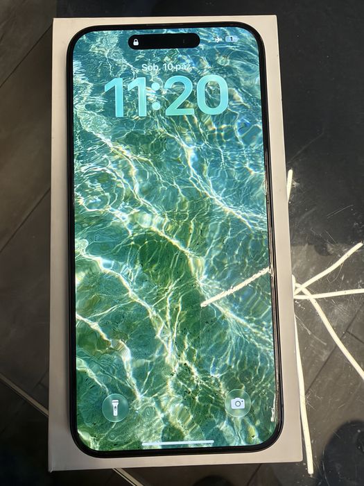 Iphone 15 pro max 256gb black titanium