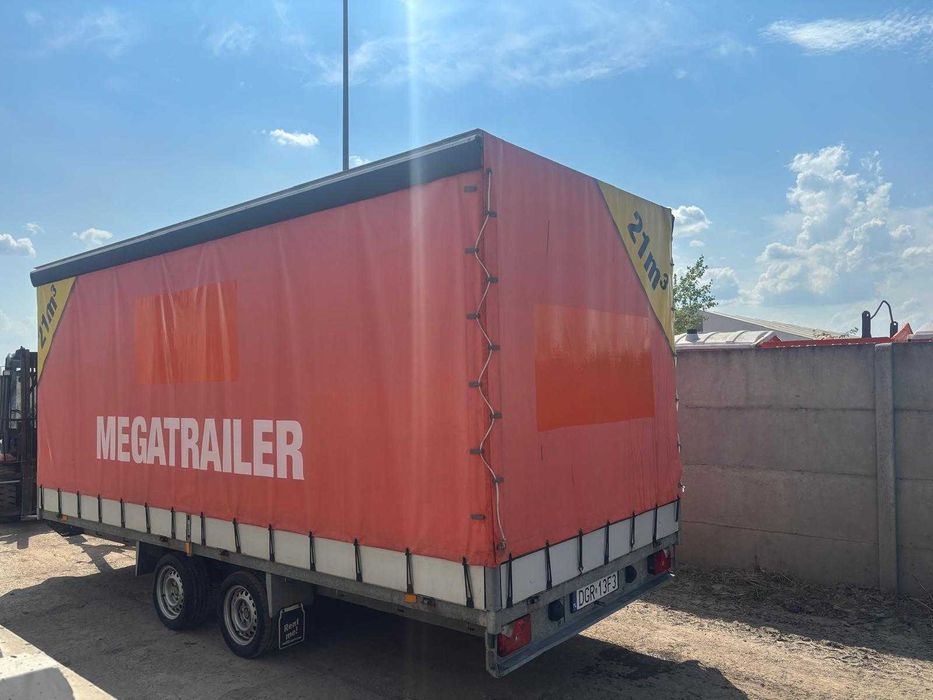 Przyczepa Atec 02-2 na  3500 kg DCM - 2015 r