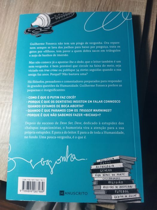 Livro de Guilherme Fonseca