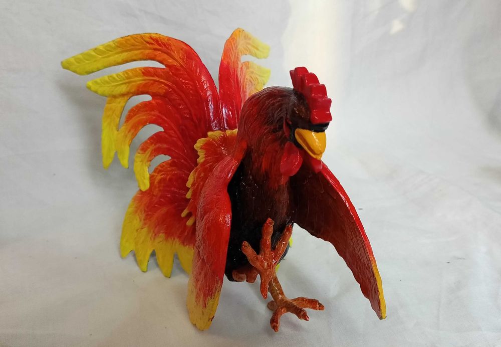 Par Galos Luta Coloridos Metal