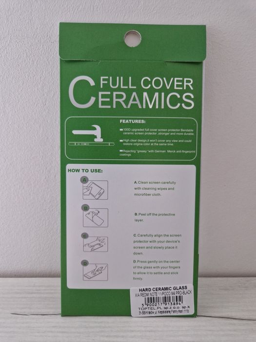 Szkło HARD CERAMIC Xiaomi Redmi NOTE 11 5G/NOTE 11S 5G/POCO M4 PRO