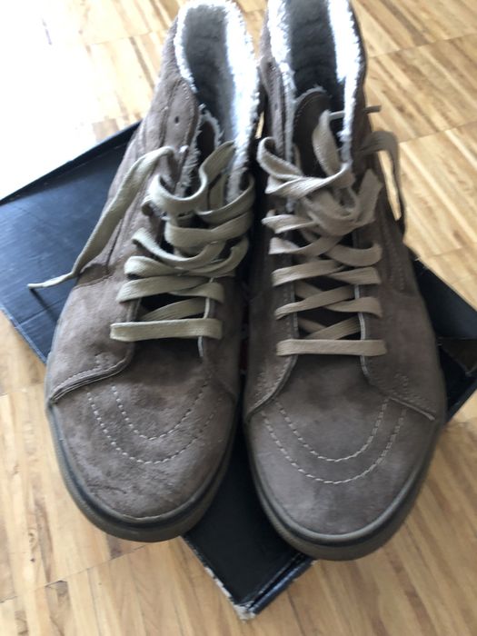 Vans sneakersy męskie zimowe z kożuszkiem rozmiar 45