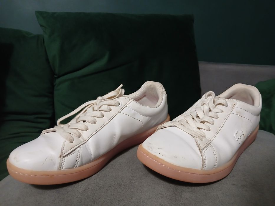 Białe Lacoste r36 damskie