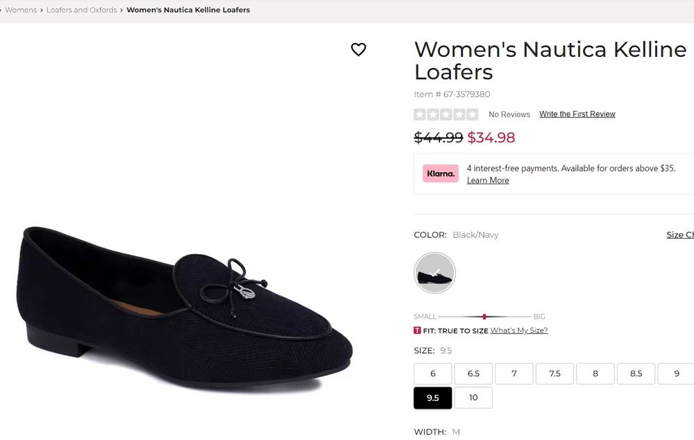 Mocassins "Nautica" - NOVOS c/ etiqueta