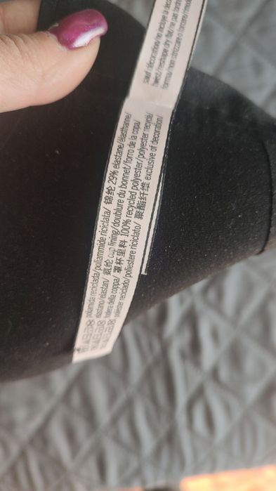 Biustonosz bardotka gładki Victoria's Secret S