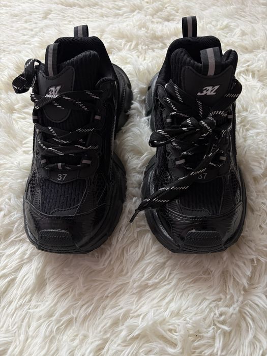 Кросівки чорні жіночі balenciaga 3xl,кроссовки черные balenciaga 3xl