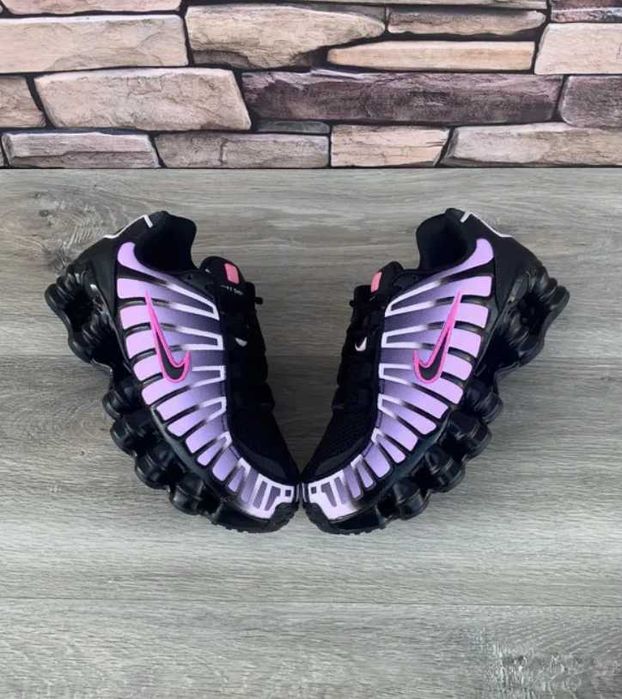 (БЕЗ ПЕРЕДОПЛАТИ) Nike Shox TL Y2K Black Pink найк шокс ТЛ чорно-рожеві