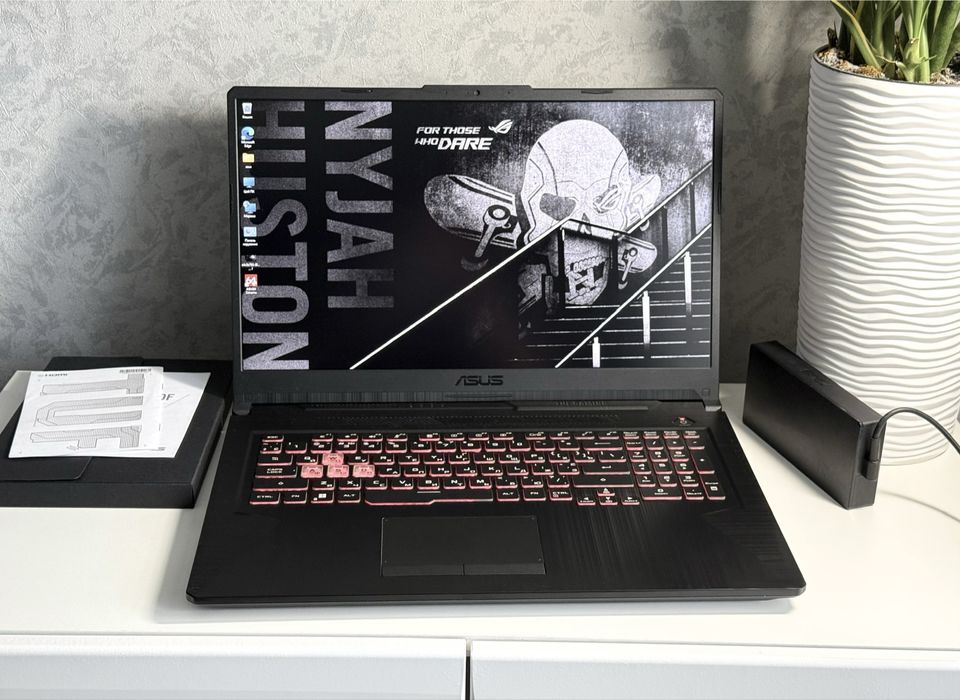 Asus Tuf A17/144Hz/2025год/Ryzen7/RTX3050/Ноутбук.