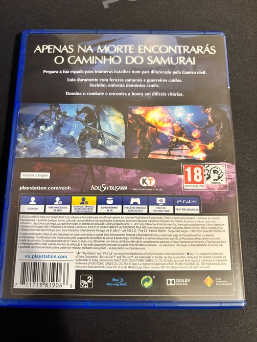Nioh (PlayStation 4)
