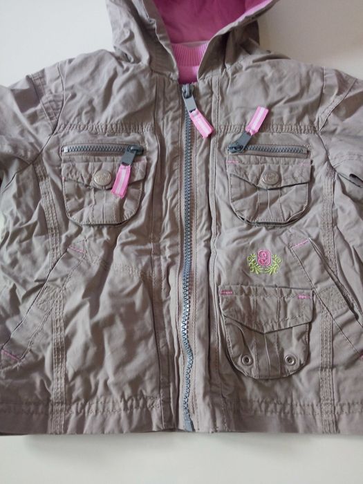 Topolino kurtka dziewczęca ocieplana 2w1 r 86