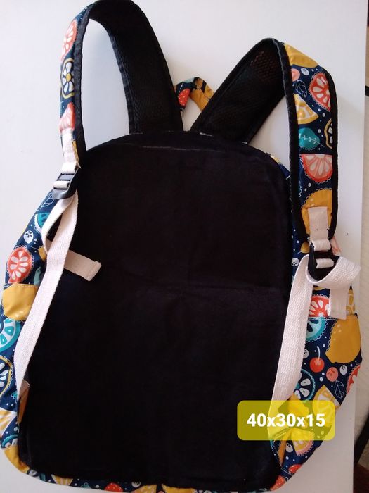 Mochila tema citrinos 40x30cm