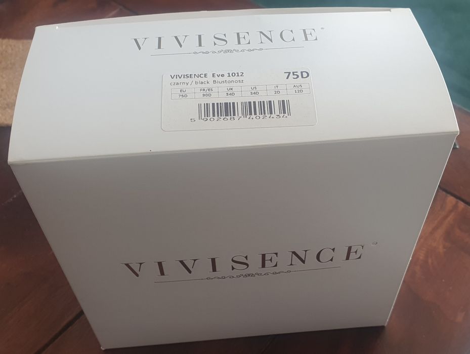 Biustonosz ViVisence 75D odkryte plecy