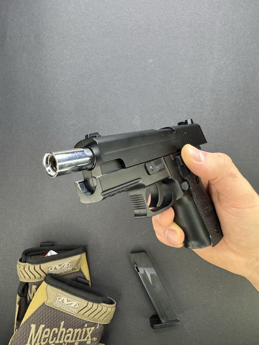 Металевий пістолет SS P226 metal — ZM23 (функціональна іграшка)