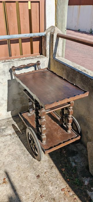 Carrinho bar chá bebidas