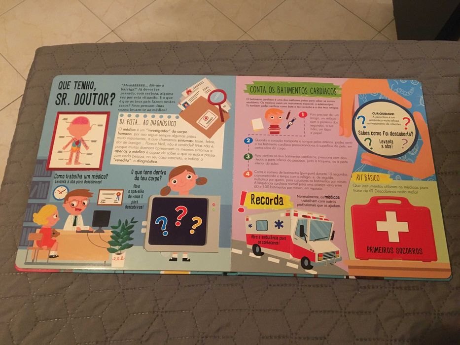 Livro Infantil "Escolhe a tua profissão" de Carla Nieto