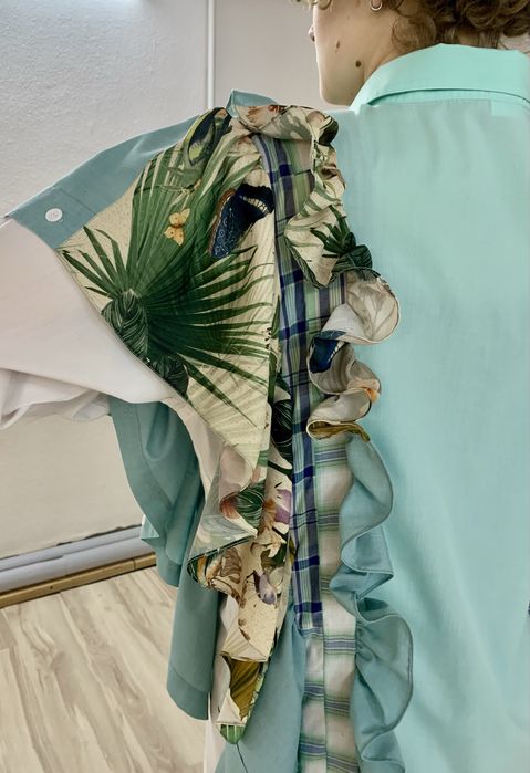 Жіноча сорочка на довгий рукав