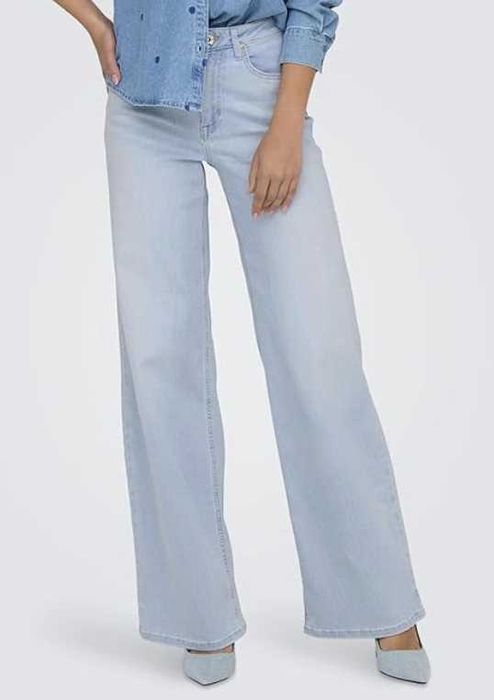 Spodnie jeansy Only 'OnlMadison Blush HW Wide' L /34