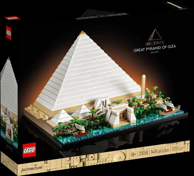 Lego Grande Pirâmide de Gizé 21058 Novo - Perfeito estado