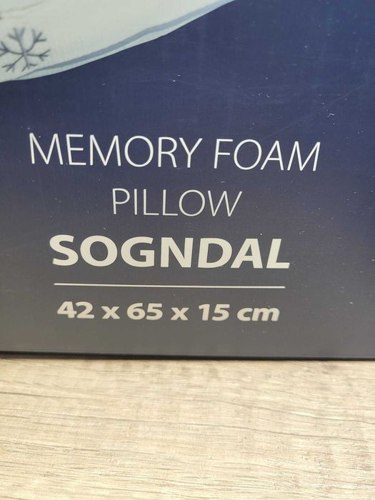 Nowa Poduszka termoelastyczna WELLPUR SOGNDAL GOLD 42×65 cm Warszawa