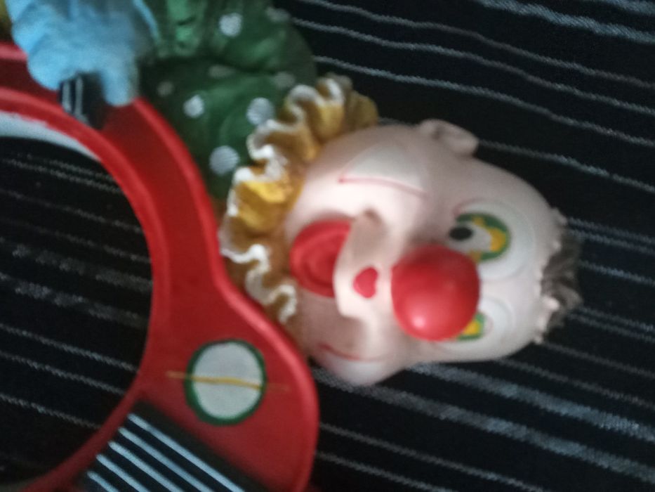 Zabawna ramka do zdjęć klaun