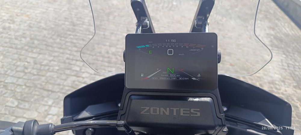Mota Zontes 350 TX - kit malas faróis de nevoeiro 5565 KM com garantia