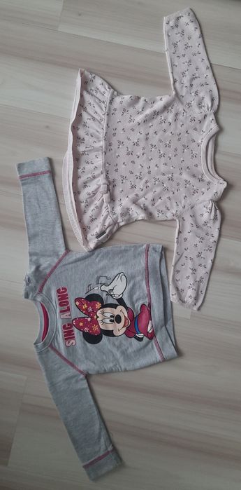 Zestaw 10szt: Bluzy, Sweter r.68 r.74