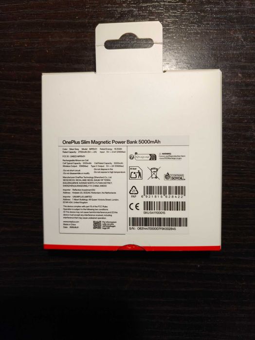 Oneplus Slim Magnetic Powerbank