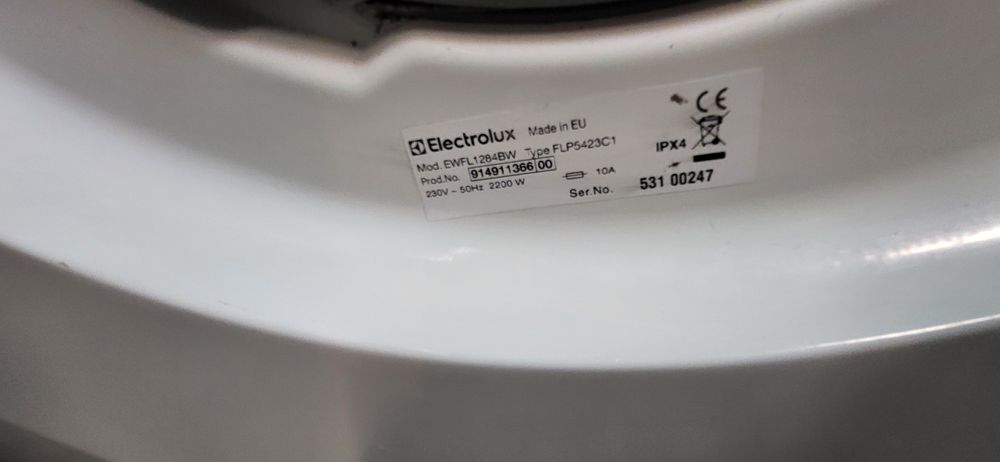 Pralka Electrolux EWFL1284BW 8kg - Gwarancja