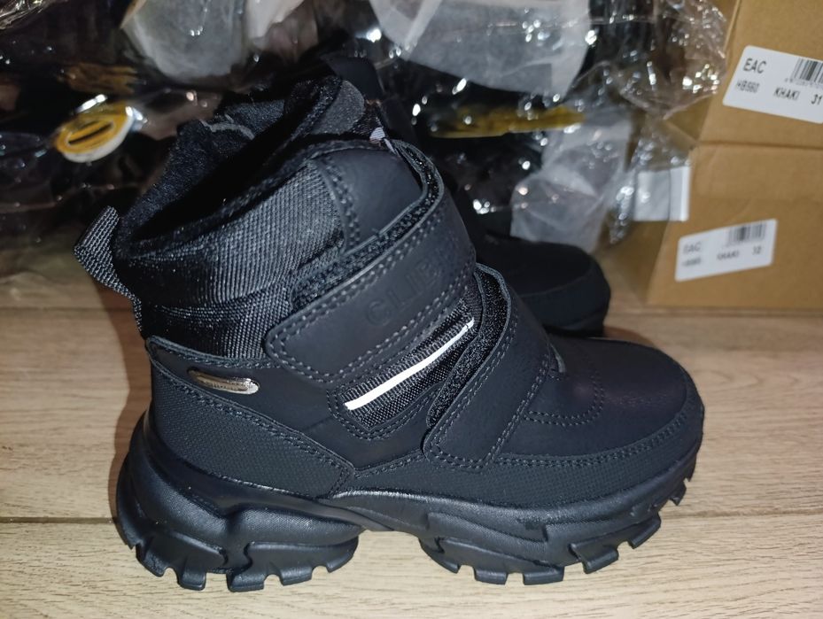 Зимові термо сапоги ботінки хайтопи Clibee для хлопчика зимние ботинки