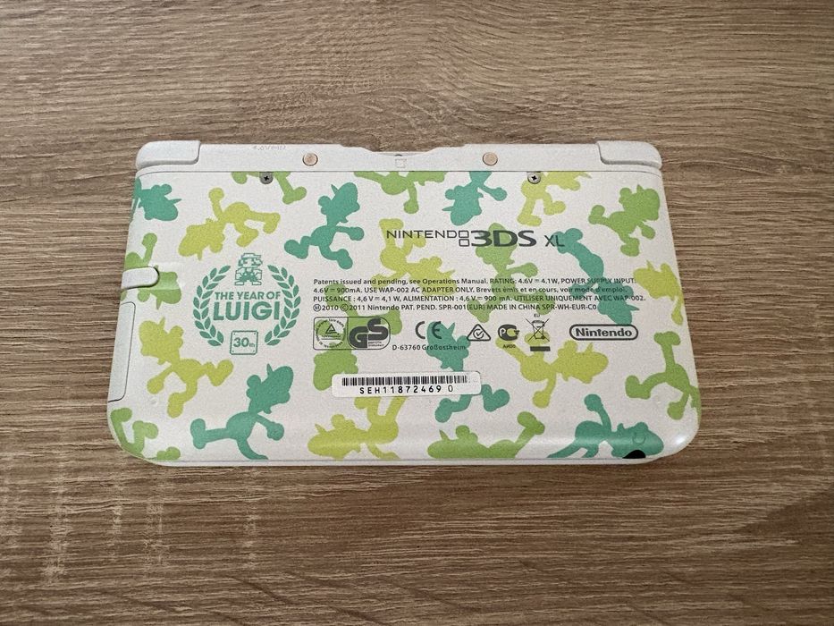 Konsola Nintendo 3DS XL Luigi Edition + gra + akcesoria