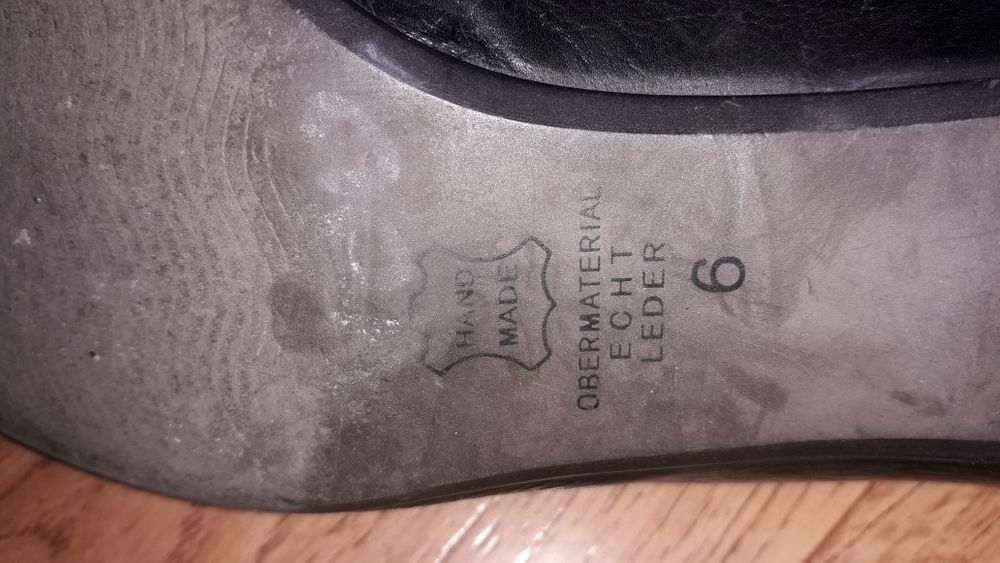 Туфли женские кожаные