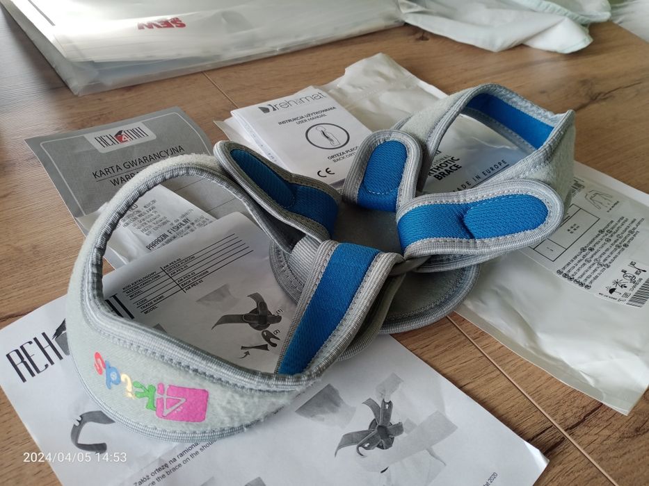 Orteza Barkowo piersiową AM-PES-02 Rech4Mat