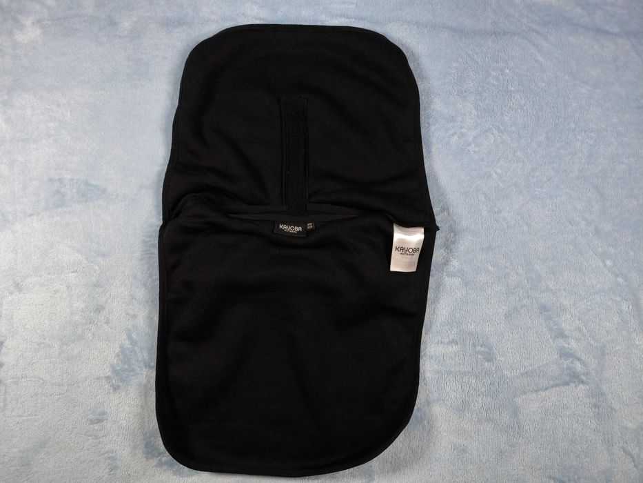 Черный флисовый снуд-манишка Kayoba