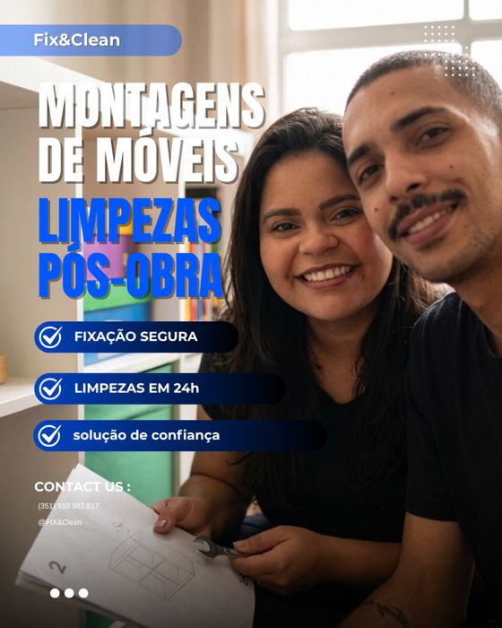 Montagens& limpezas