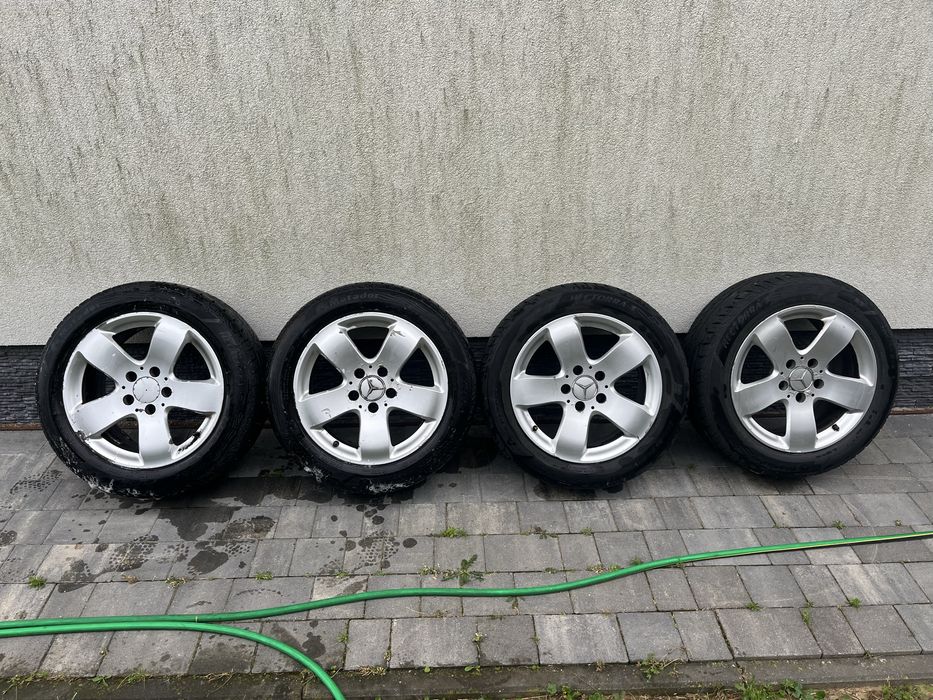 Felgi Mercedes w211 16” 5x112 + opony letnie