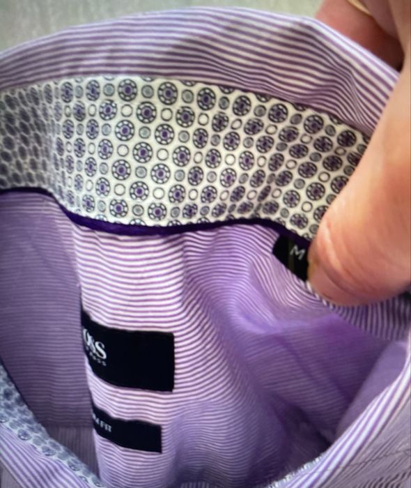 Hugo Boss meska koszula z krutkimi rekawami