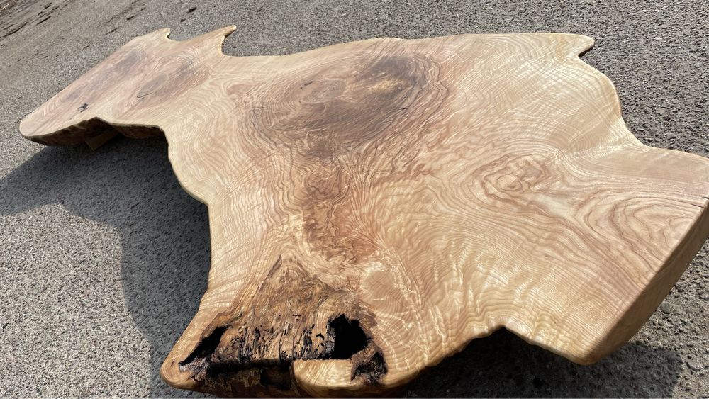 Blat na stół, ławę, wyspe, deska ozdobna, monolit jesionowy