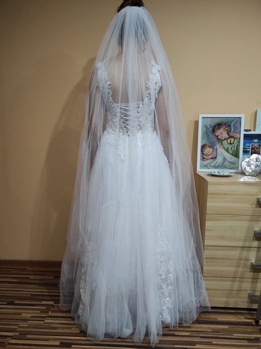 Śliczna suknia ślubna model Anastazja