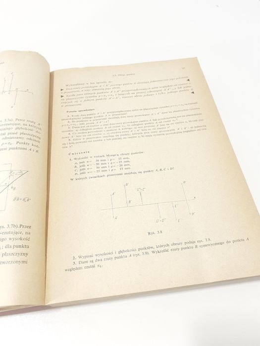 Geometria wykreślna Książka 1966r