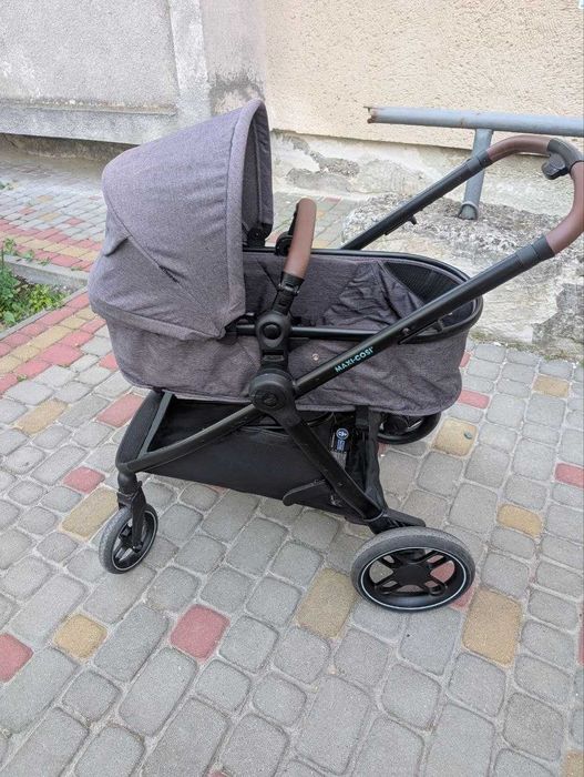 Коляска 3 в 1 Maxi-Cosi Zelia S Trio (Dark Grey) – повний комплект