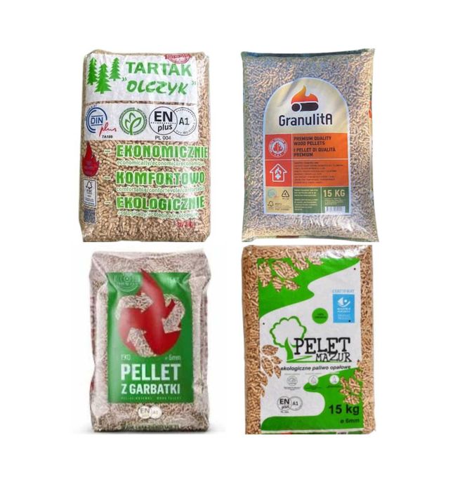 Pellet z całoroczną gwarancją ceny Olczyk Granulita Mazur Garbatka