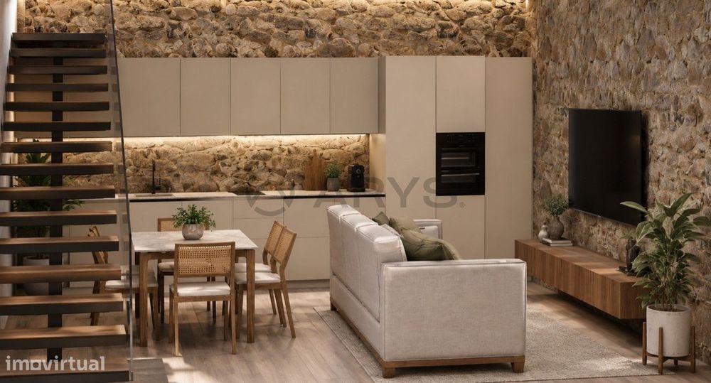Moradia T2, totalmente renovada, em Santa Lucrécia de Algeriz, Braga.